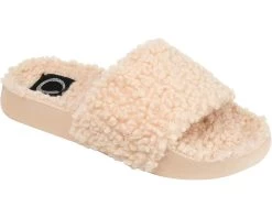 Journee Collection Faux Fur Haimi Slipper