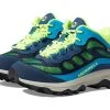 Merrell Kids Moab Speed Mid Waterproof (Little Kid/Big Kid)