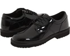 Bates Footwear High Gloss Uniform Oxford